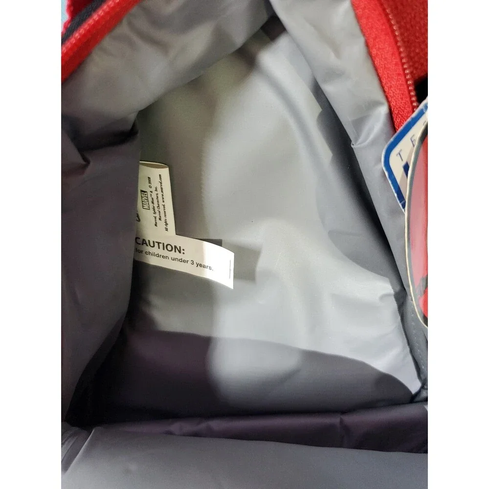 2008 Marvel Spiderman Dome Shaped Insulated Lunch Bag/Box NWT Fab Starpoint